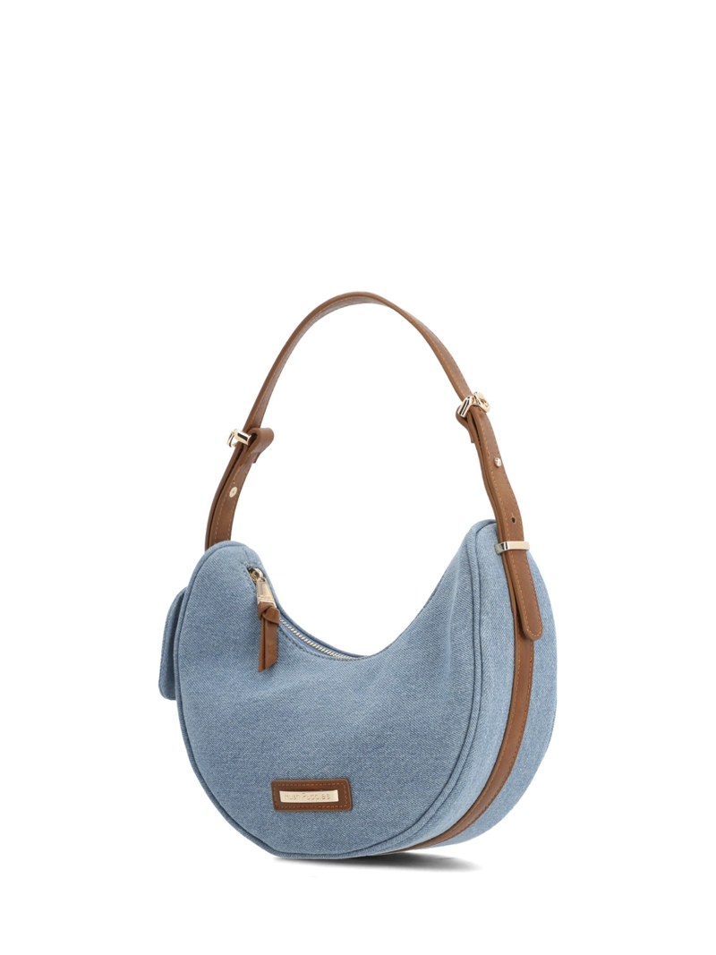 CARTERA TEXTIL MUJER DENHAM HOBO AZUL HUSH PUPPIES - 2