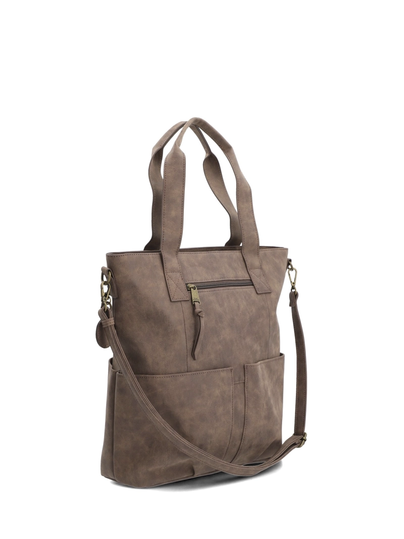 CARTERA ECOCUERO MUJER DENVER TOTE CAFE  HUSH PUPPIES - 3