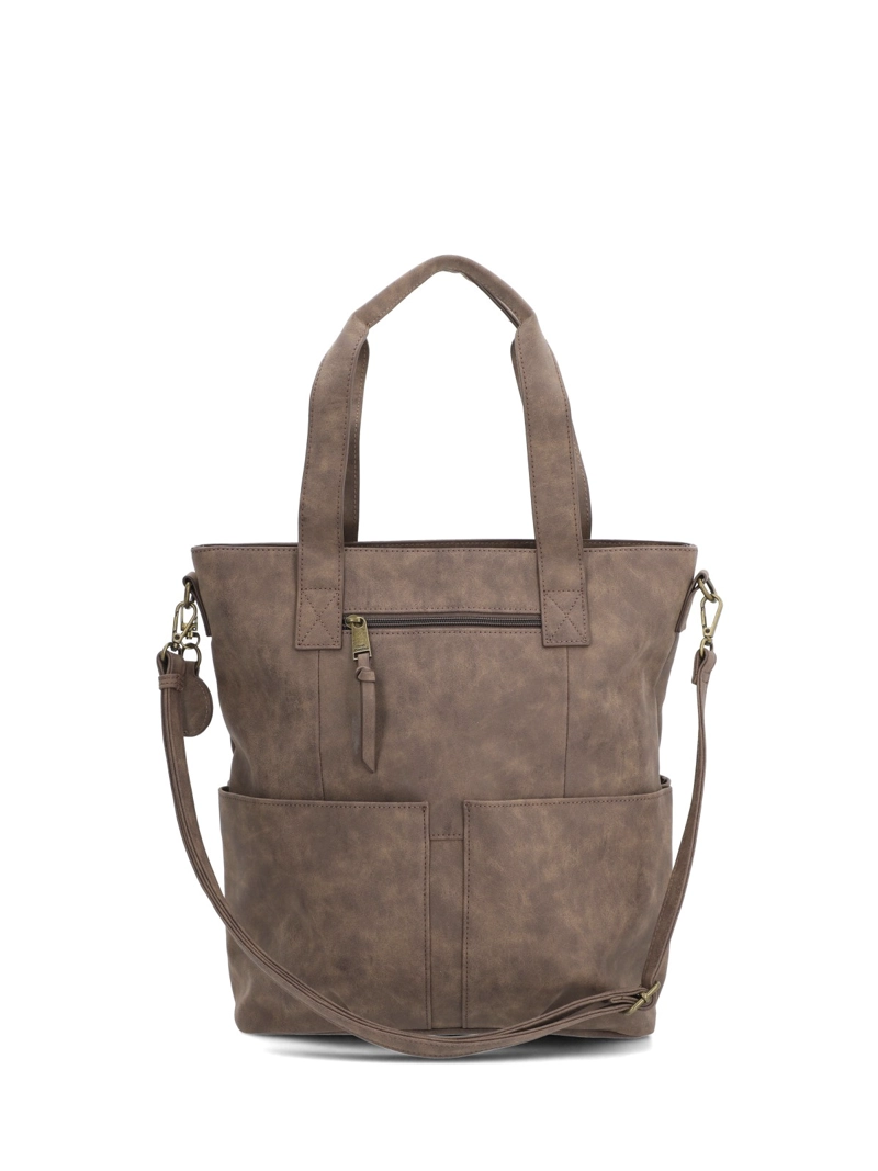 CARTERA ECOCUERO MUJER DENVER TOTE CAFE  HUSH PUPPIES - 4
