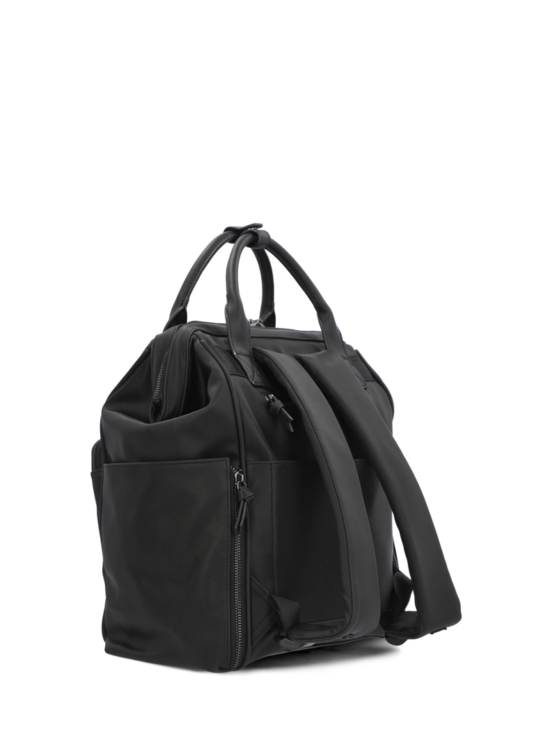 MOCHILA ECOCUERO MUJER HORSHAM BACK NEGRO HUSH PUPPIES - 3