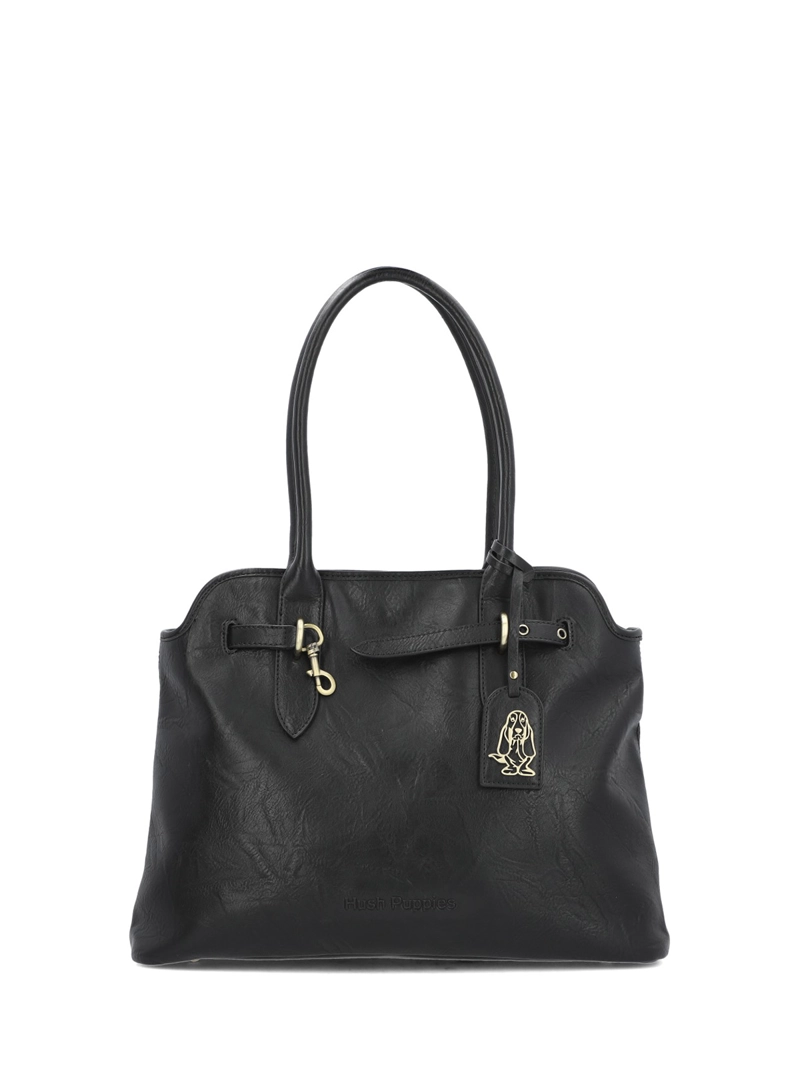 CARTERA ECOCUERO MUJER MINSTER BAG NEGRO HUSH PUPPIES - 1