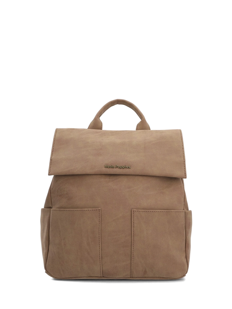 MOCHILA ECOCUERO MUJER DALLAS BACK CAFE  HUSH PUPPIES - 1