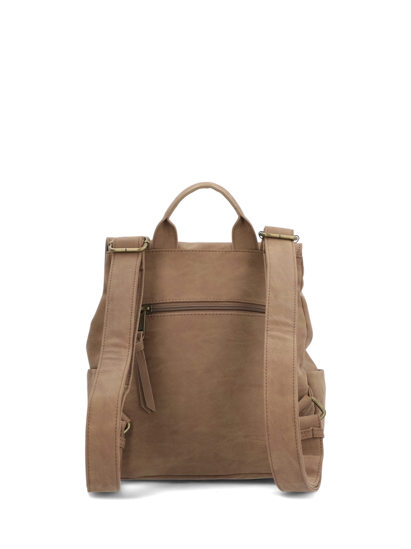 MOCHILA ECOCUERO MUJER DALLAS BACK CAFE  HUSH PUPPIES - 4