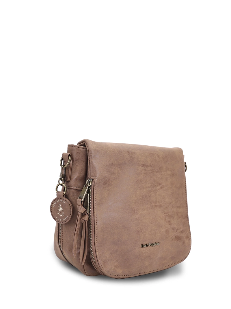 CARTERA ECOCUERO MUJER DERBY CROSS CAFE  HUSH PUPPIES - 2