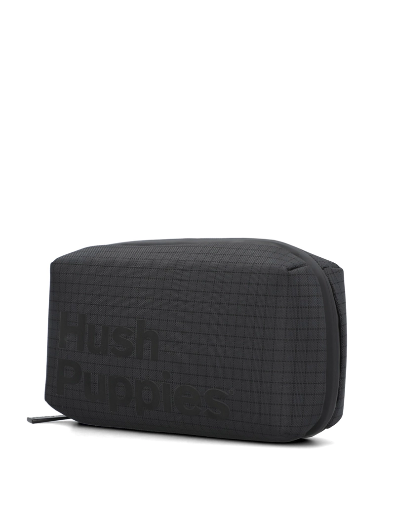 ORGANIZADOR NYLON UNISEX JAMES CASE NEGRO HUSH PUPPIES - 2