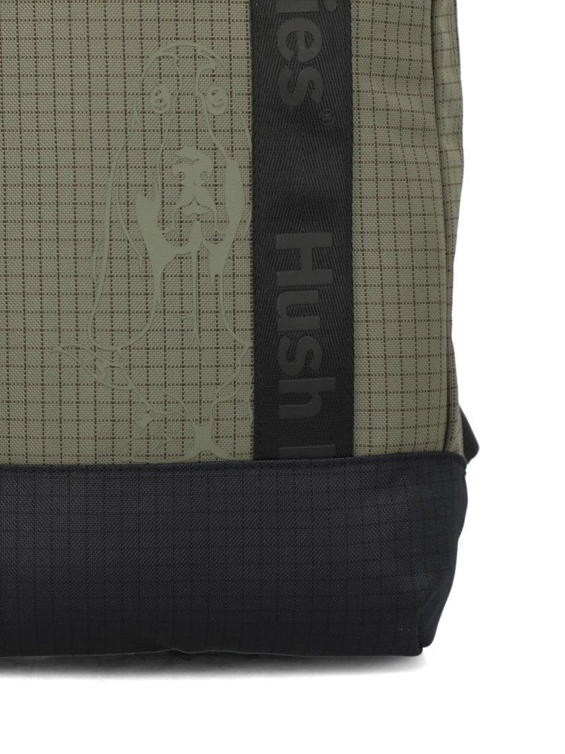 MOCHILA NYLON UNISEX ARKANSAS BACK VERDE HUSH PUPPIES - 6