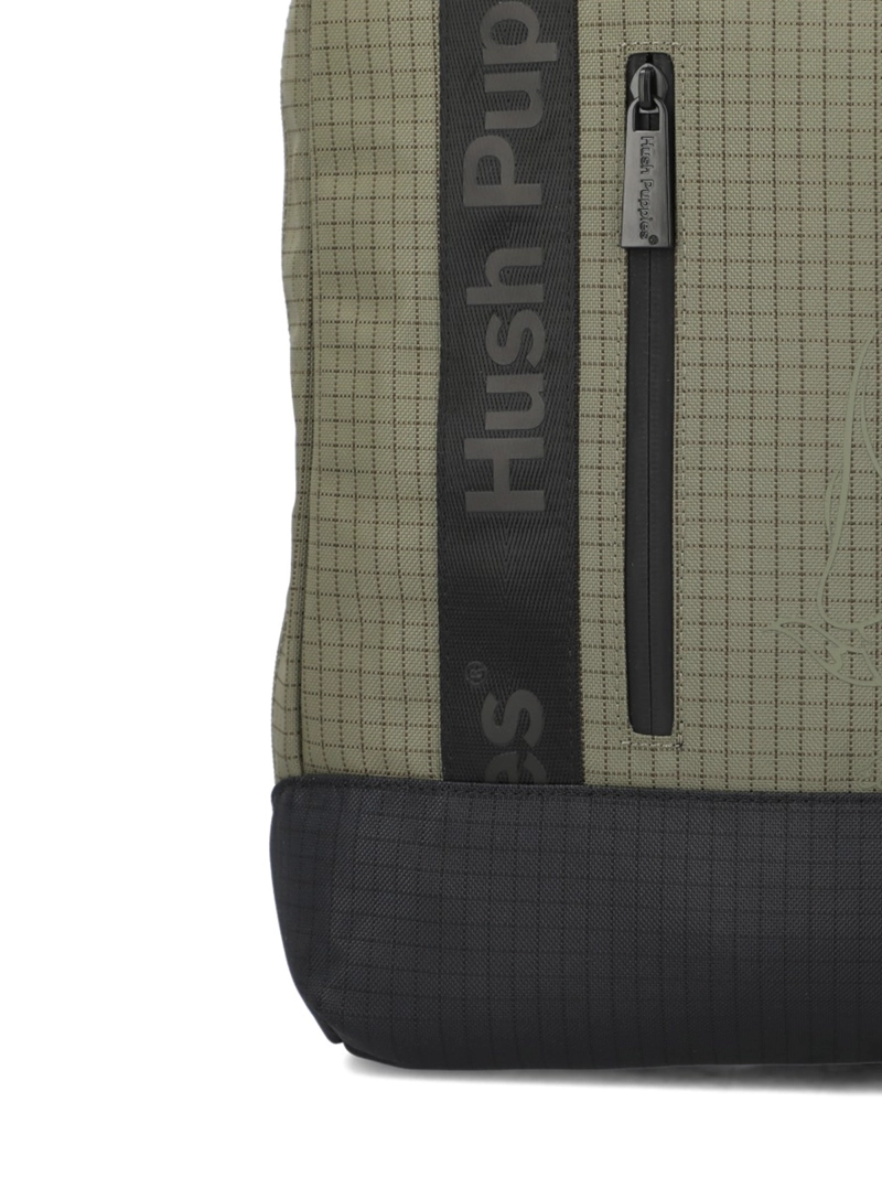 MOCHILA NYLON UNISEX ARKANSAS BACK VERDE HUSH PUPPIES - 7