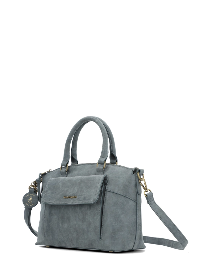 CARTERA ECOCUERO MUJER DURHAM BAG AZUL HUSH PUPPIES - 3