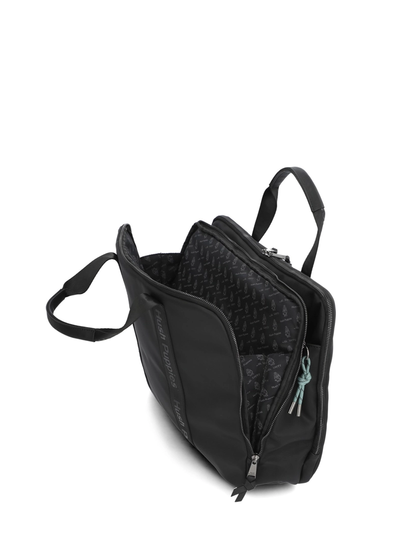 CARTERA ECOCUERO MUJER HELSTON BAG NEGRO HUSH PUPPIES - 4