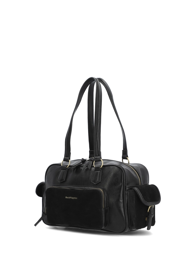 CARTERA ECOCUERO MUJER LEEK BAG NEGRO HUSH PUPPIES - 2