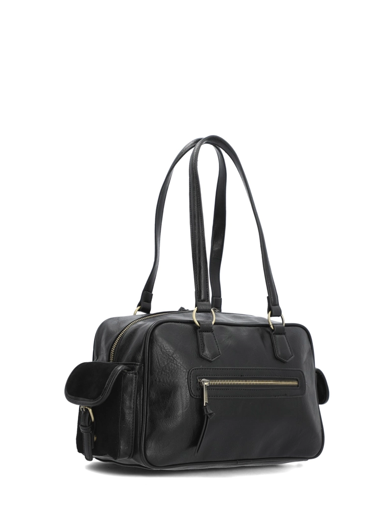 CARTERA ECOCUERO MUJER LEEK BAG NEGRO HUSH PUPPIES - 3