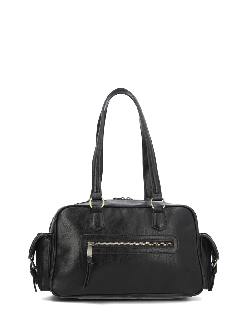 CARTERA ECOCUERO MUJER LEEK BAG NEGRO HUSH PUPPIES - 4