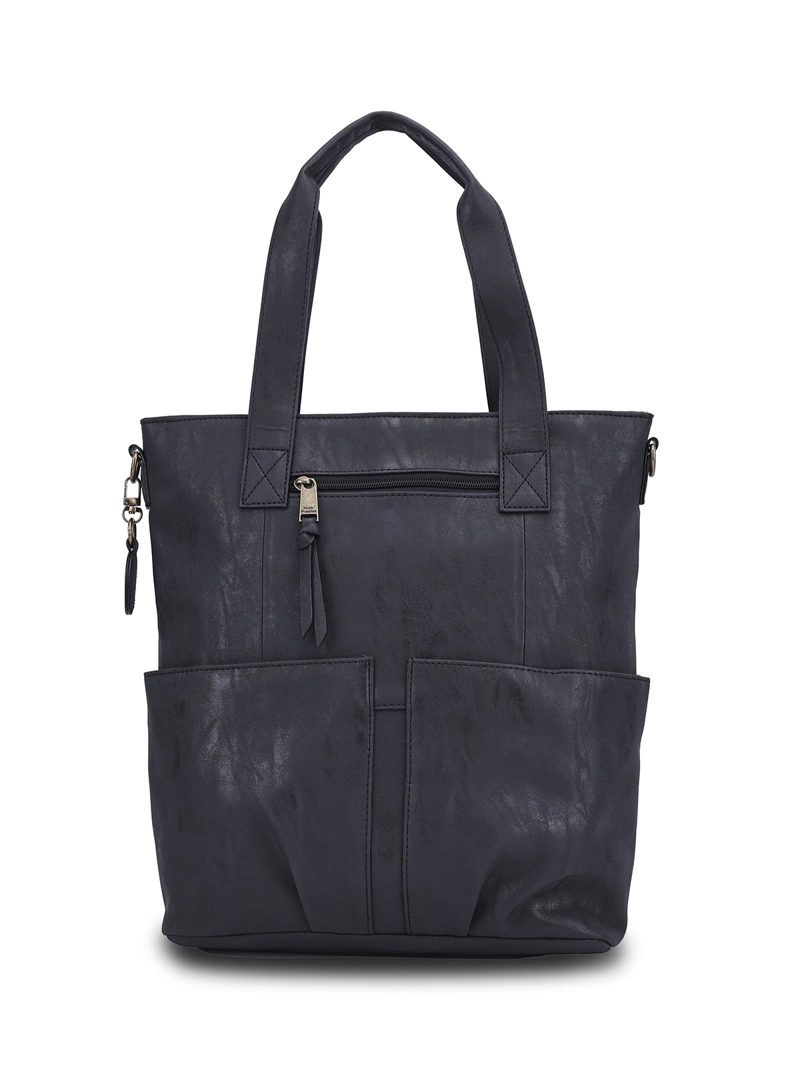 CARTERA ECOCUERO MUJER DENVER TOTE NEGRO HUSH PUPPIES - 2