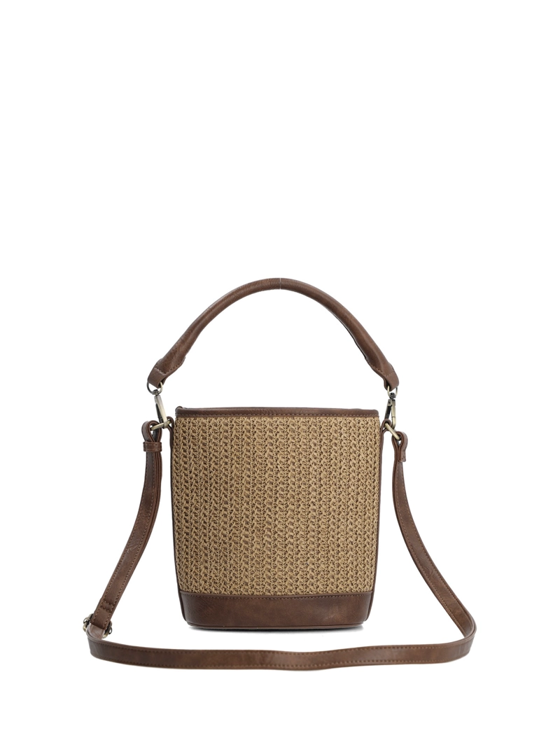 CARTERA RAFFIA MUJER YAXLEY BAG CAFE  HUSH PUPPIES - 4
