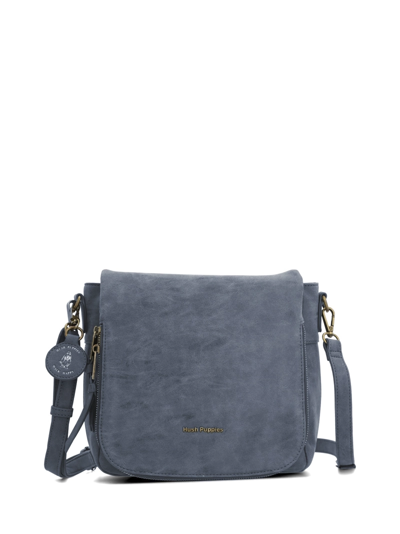 CARTERA ECOCUERO MUJER DERBY CROSS AZUL HUSH PUPPIES - 1