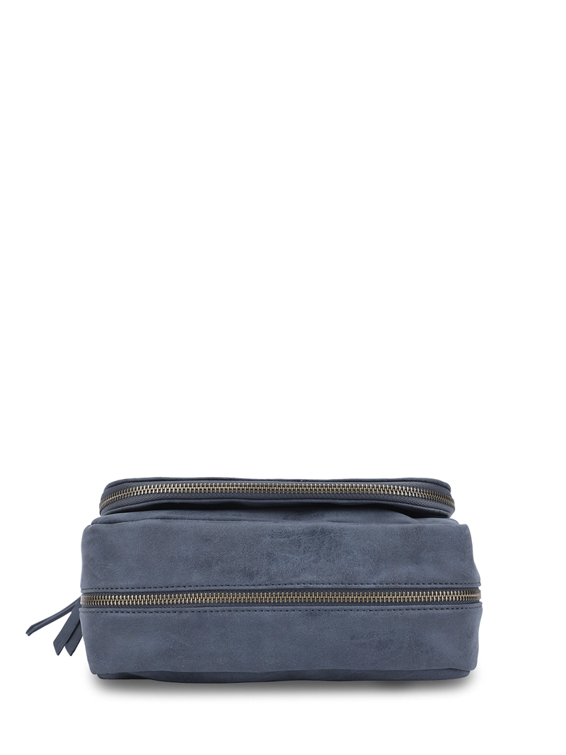 CARTERA ECOCUERO MUJER DERBY CROSS AZUL HUSH PUPPIES - 4