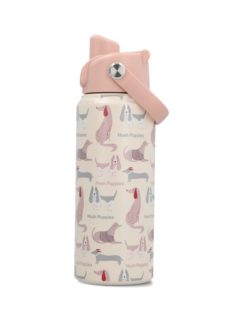 BOTELLA ACERO INOXIDABLE DOGS ROSADO HUSH PUPPIES - 1