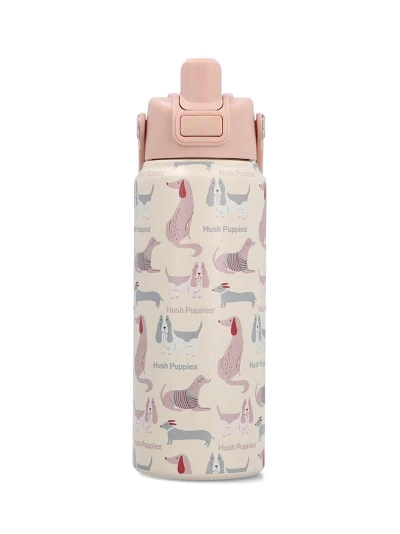 BOTELLA ACERO INOXIDABLE DOGS ROSADO HUSH PUPPIES - 2