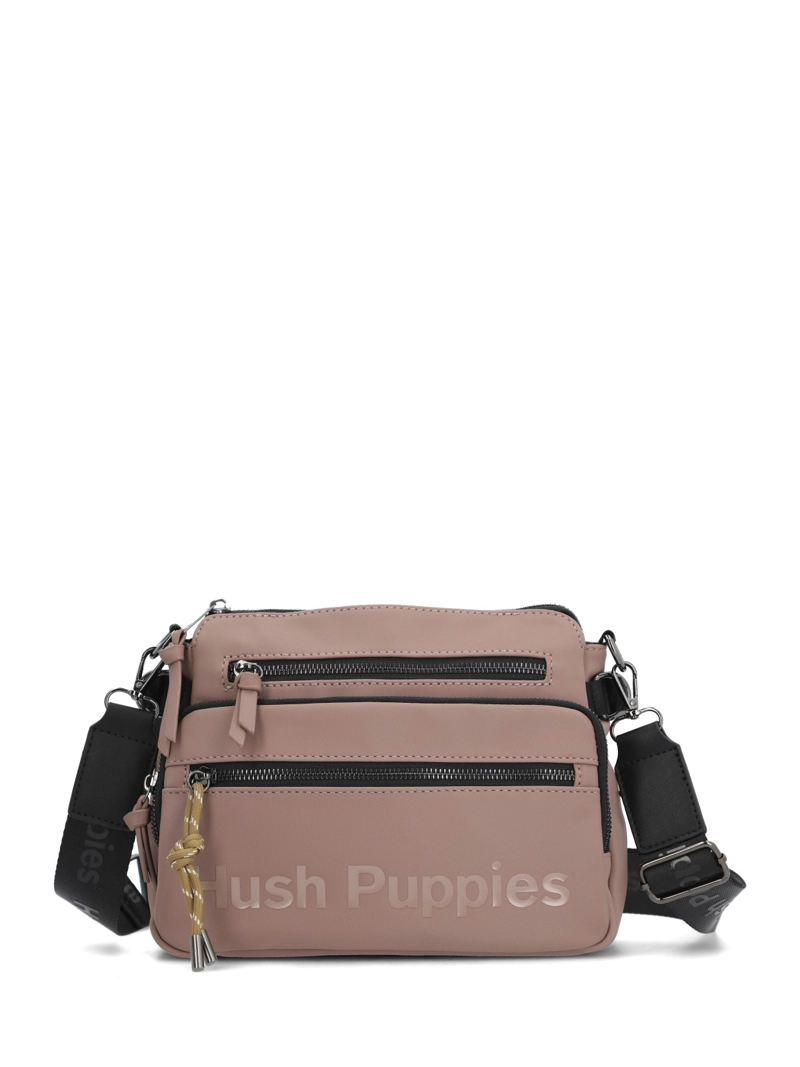 CARTERA ECOCUERO MUJER CROSS ROSADO HUSH PUPPIES - 1