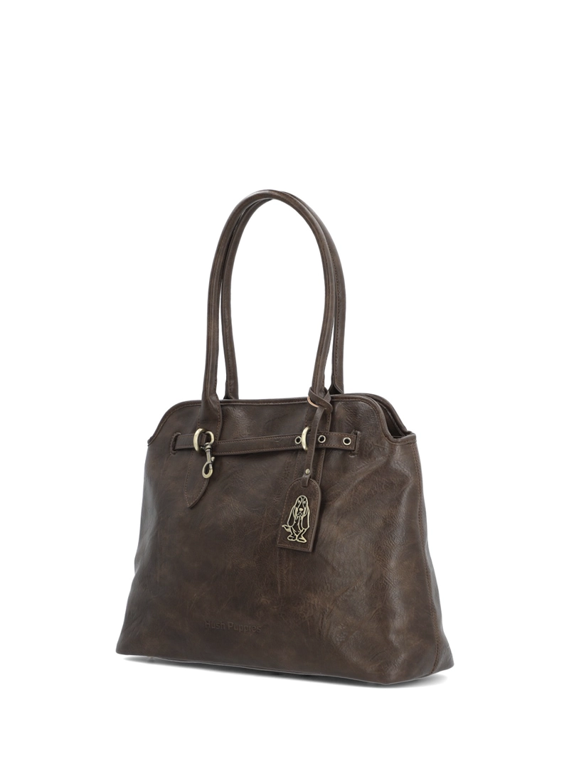 CARTERA ECOCUERO MUJER MINSTER BAG CAFE  HUSH PUPPIES - 2