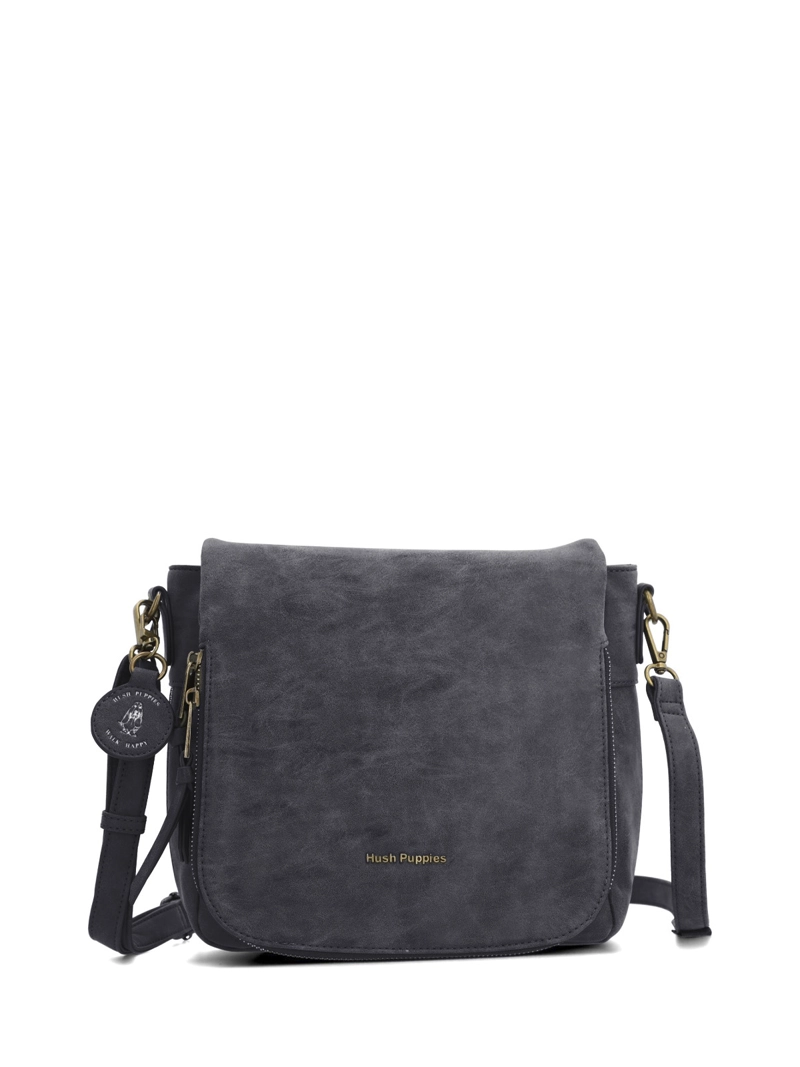 CARTERA ECOCUERO MUJER DERBY CROSS NEGRO HUSH PUPPIES - 1