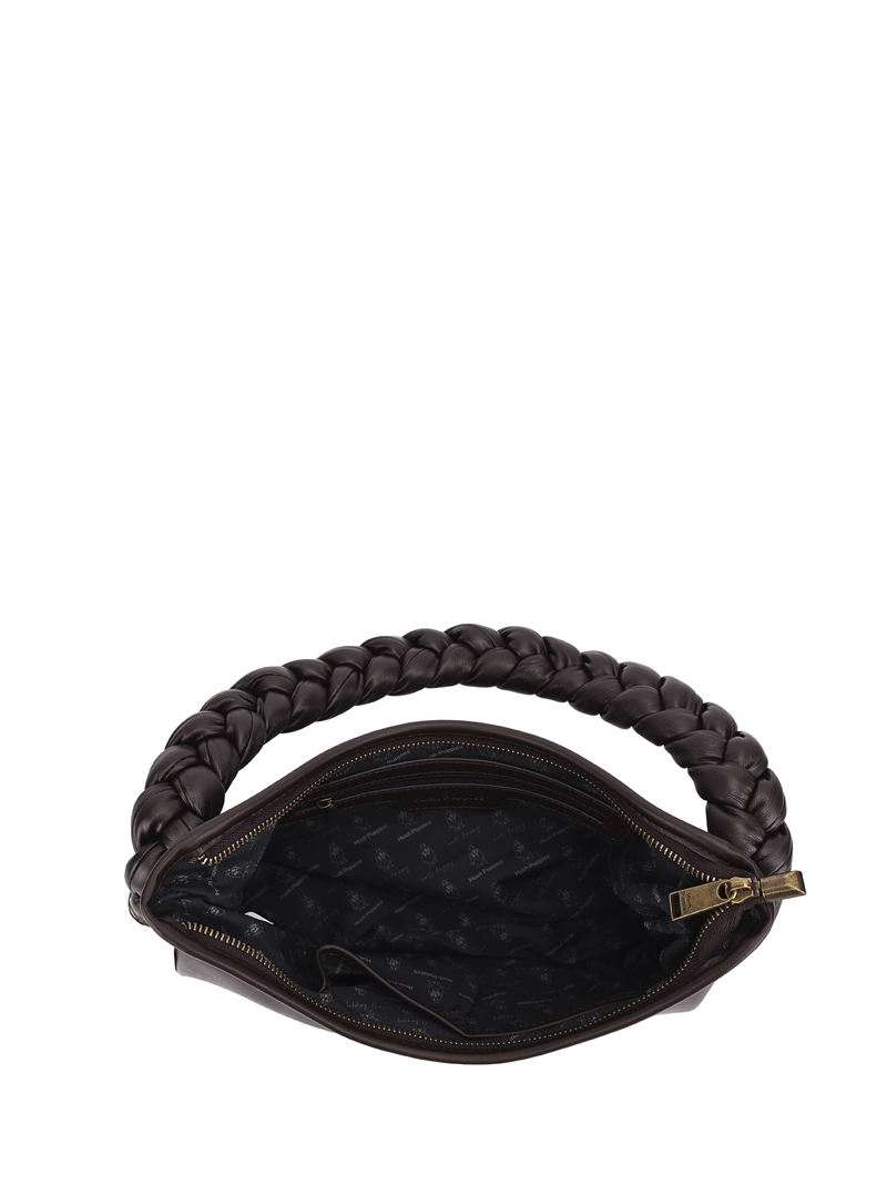 CARTERA ECOCUERO MUJER BRIGHTON HOBO CAFE  HUSH PUPPIES - 4