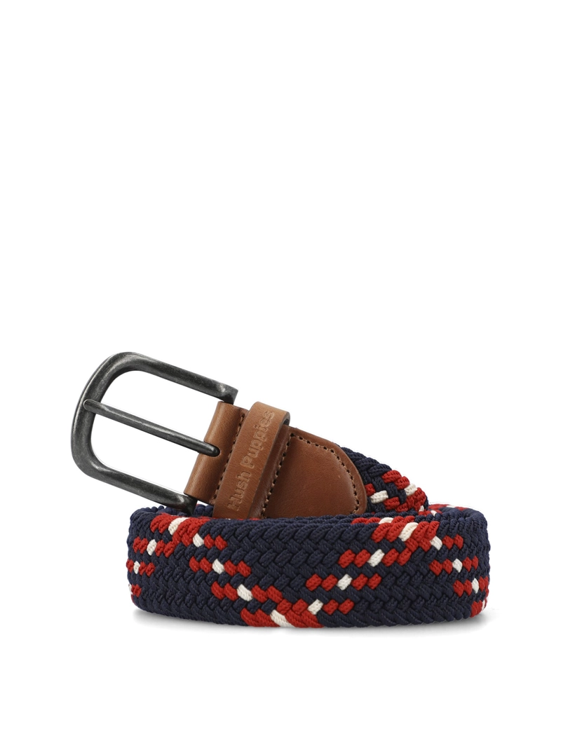 CINTURON CUERO HOMBRE HP FRANKIE AZUL HUSH PUPPIES - 1