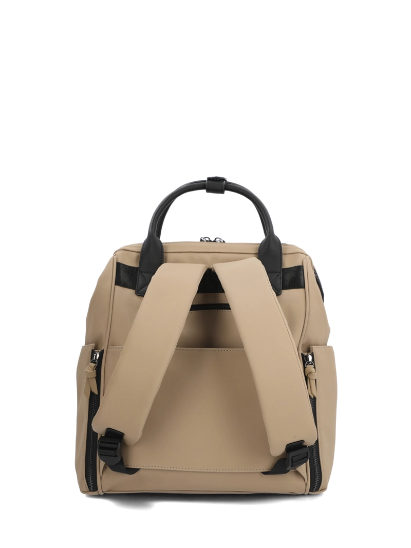 MOCHILA ECOCUERO MUJER HORSHAM BACK BEIGE HUSH PUPPIES - 5