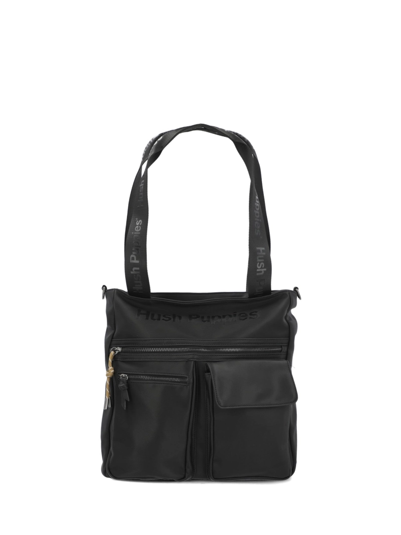 CARTERA ECOCUERO MUJER HEBDEN BAG NEGRO HUSH PUPPIES - 1