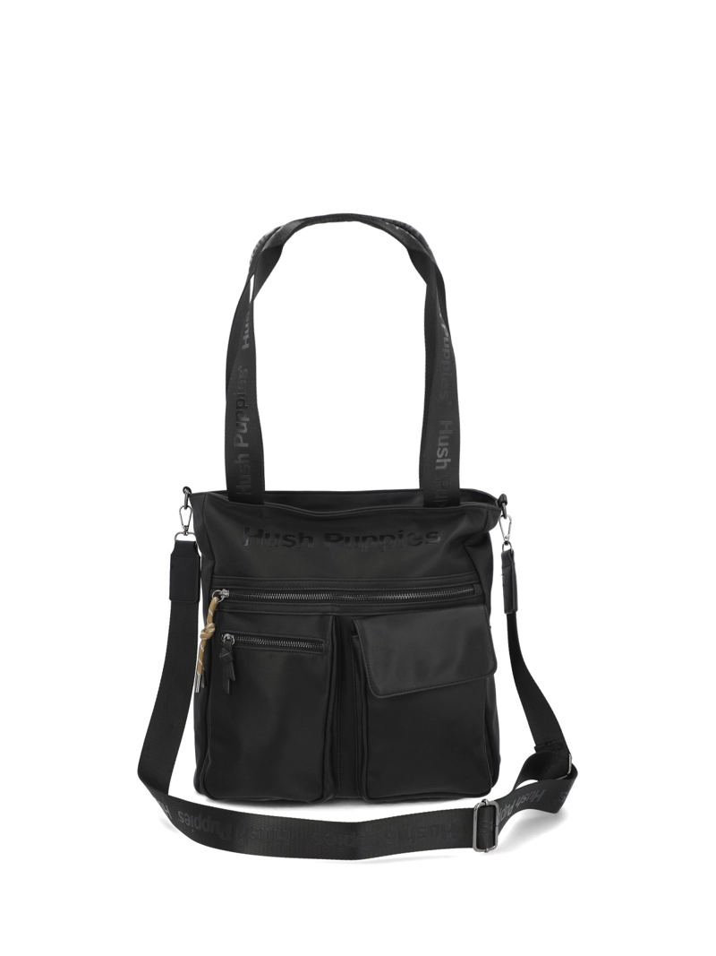CARTERA ECOCUERO MUJER HEBDEN BAG NEGRO HUSH PUPPIES - 4