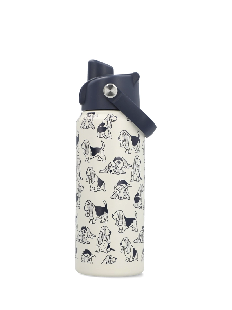 BOTELLA ACERO INOXIDABLE BASSET AZUL HUSH PUPPIES - 1