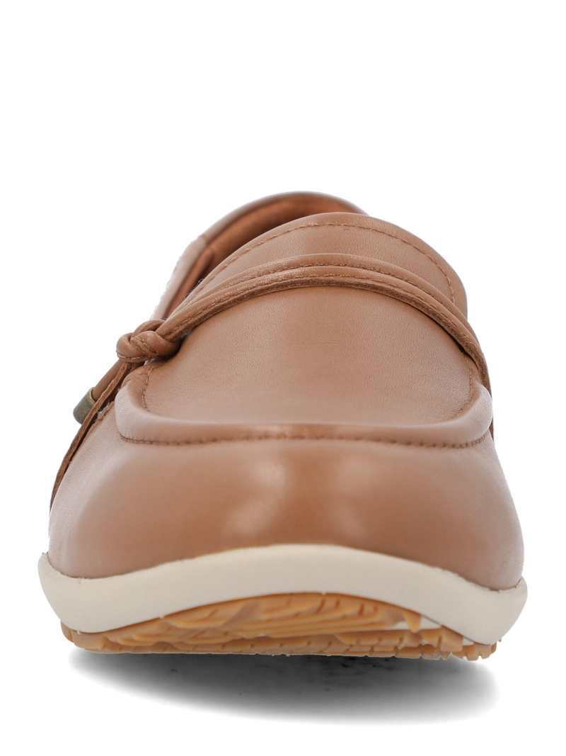 MOCASIN MUJER IVY TIE LOAFER CAFE  HUSH PUPPIES - 4