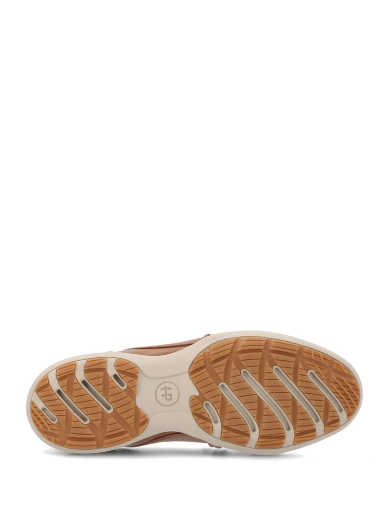 MOCASIN MUJER IVY TIE LOAFER CAFE  HUSH PUPPIES - 8