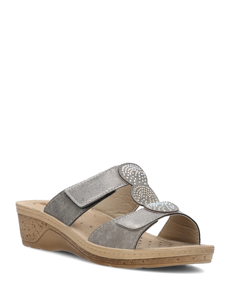 SANDALIA MUJER FLUVIA GRIS HUSH PUPPIES - 2