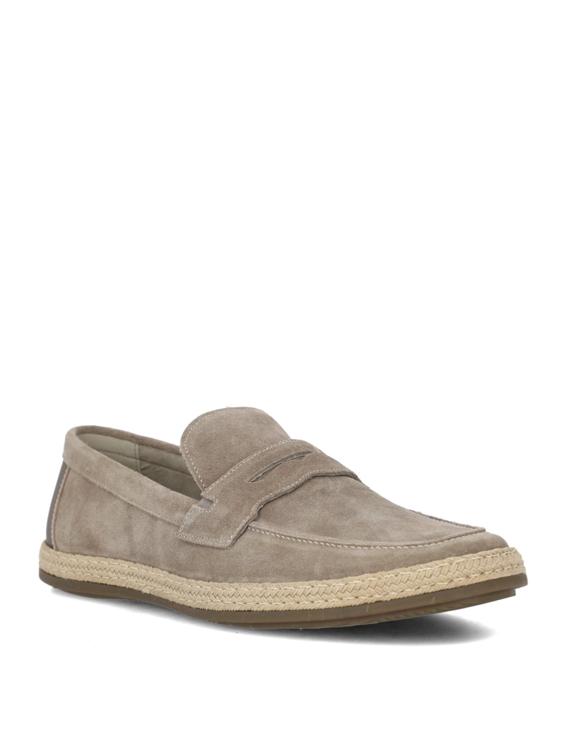 MOCASIN HOMBRE MONTELLA TAUPE HUSH PUPPIES - 2
