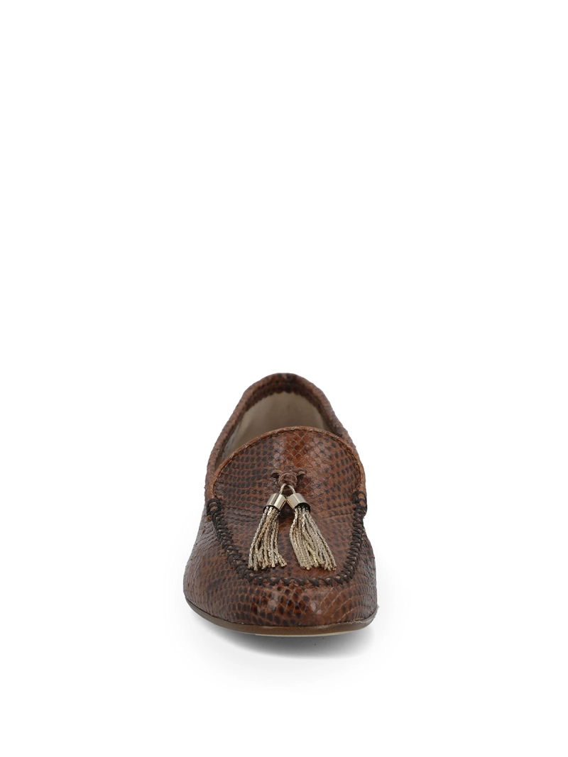 MOCASIN MUJER EMANUELE CAFE  HUSH PUPPIES - 4