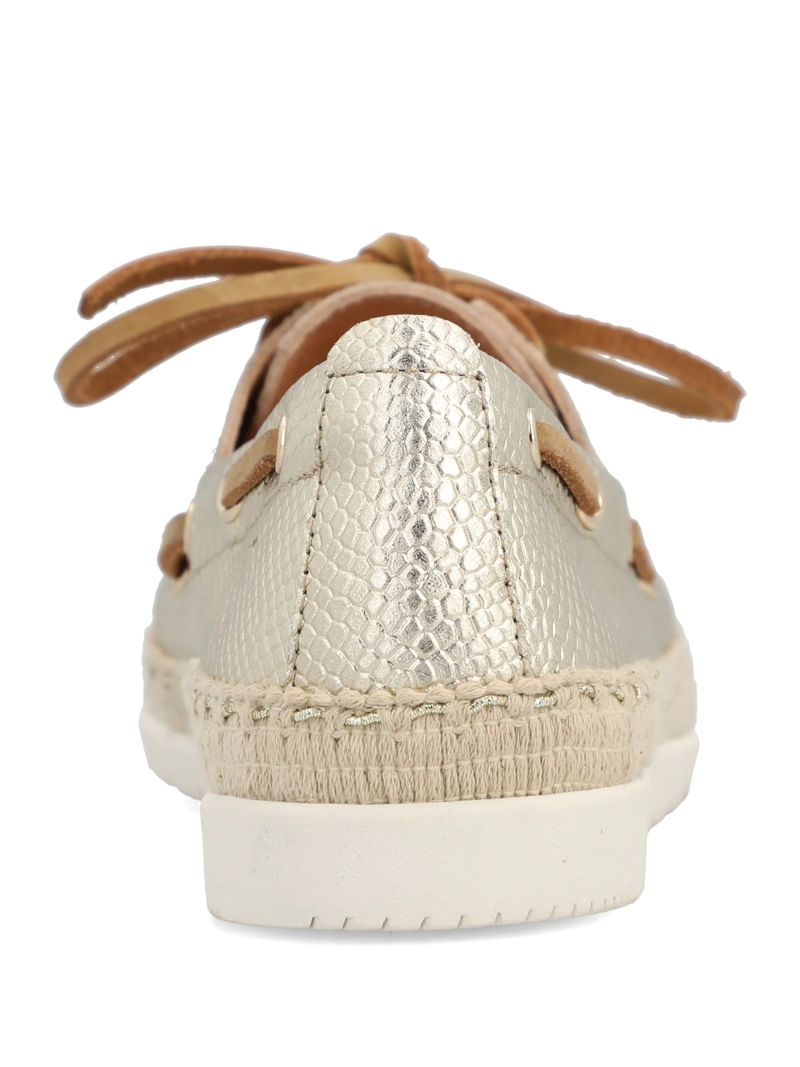 MOCASIN MUJER NAIARA DORADO HUSH PUPPIES - 7