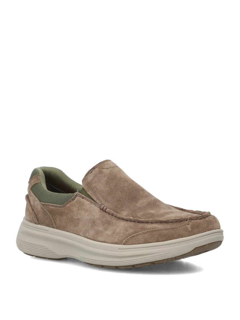 SLIP ON HOMBRE TROPEA TAUPE HUSH PUPPIES - 2