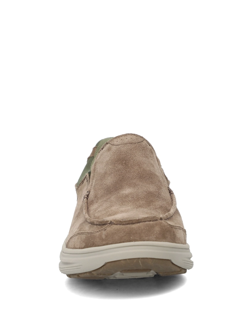 SLIP ON HOMBRE TROPEA TAUPE HUSH PUPPIES - 4