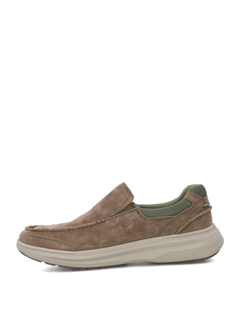 SLIP ON HOMBRE TROPEA TAUPE HUSH PUPPIES - 6