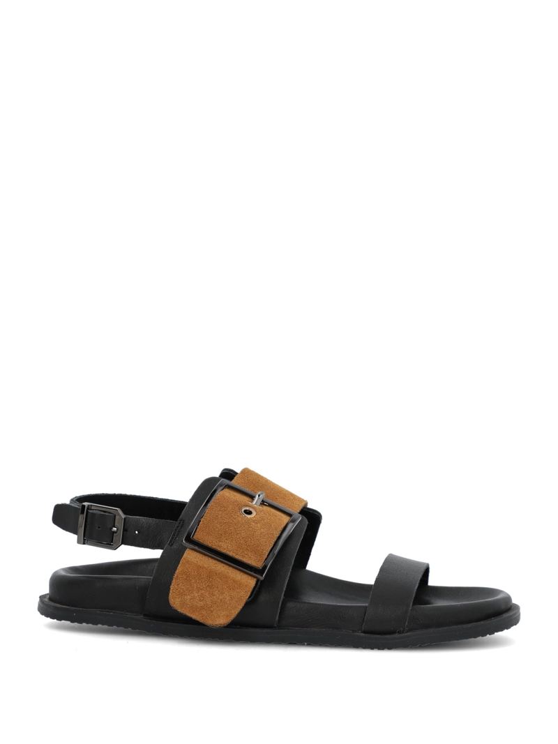 SANDALIA MUJER CAELA NEGRO HUSH PUPPIES - 1