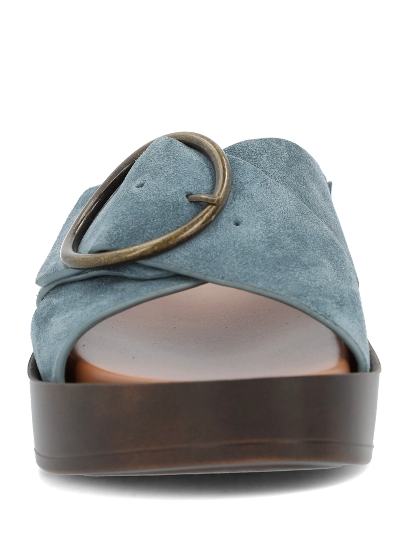 SANDALIA MUJER GISE AZUL HUSH PUPPIES - 4