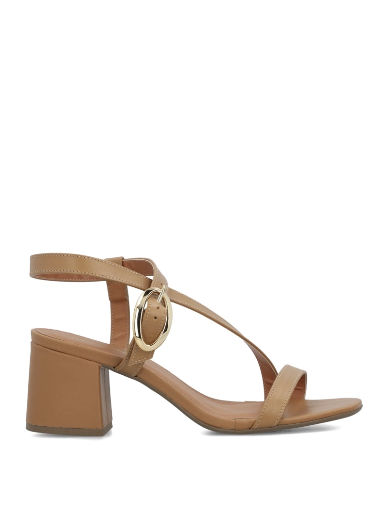 SANDALIA MUJER SALENE CAFE HUSH PUPPIES - 1