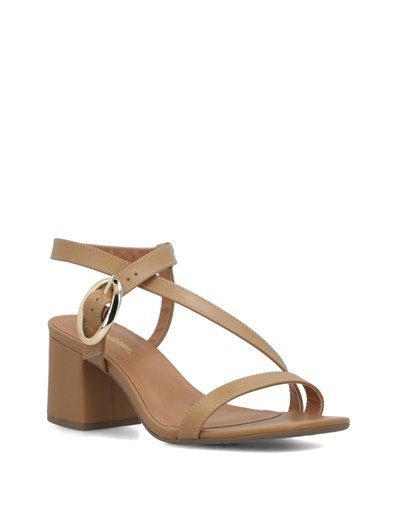SANDALIA MUJER SALENE CAFE HUSH PUPPIES - 2