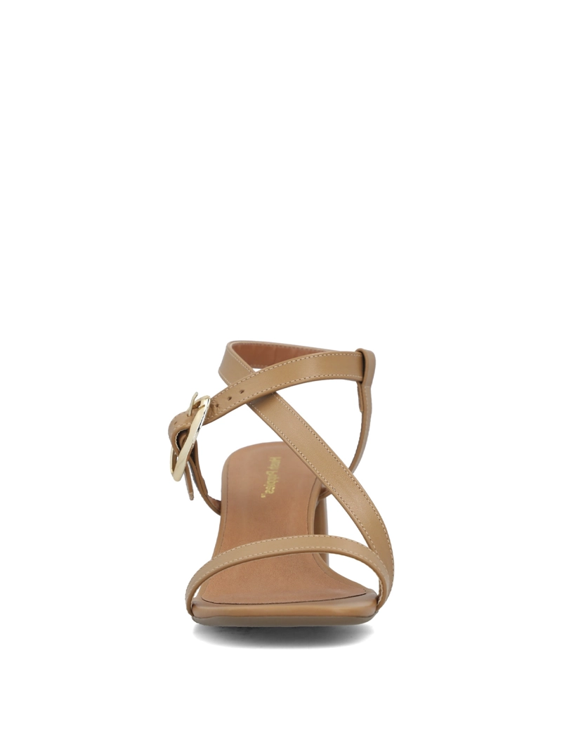 SANDALIA MUJER SALENE CAFE HUSH PUPPIES - 4