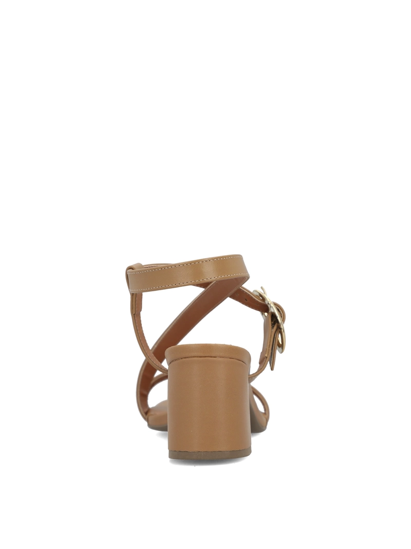 SANDALIA MUJER SALENE CAFE HUSH PUPPIES - 7