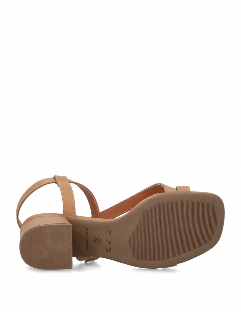 SANDALIA MUJER SALENE CAFE HUSH PUPPIES - 8