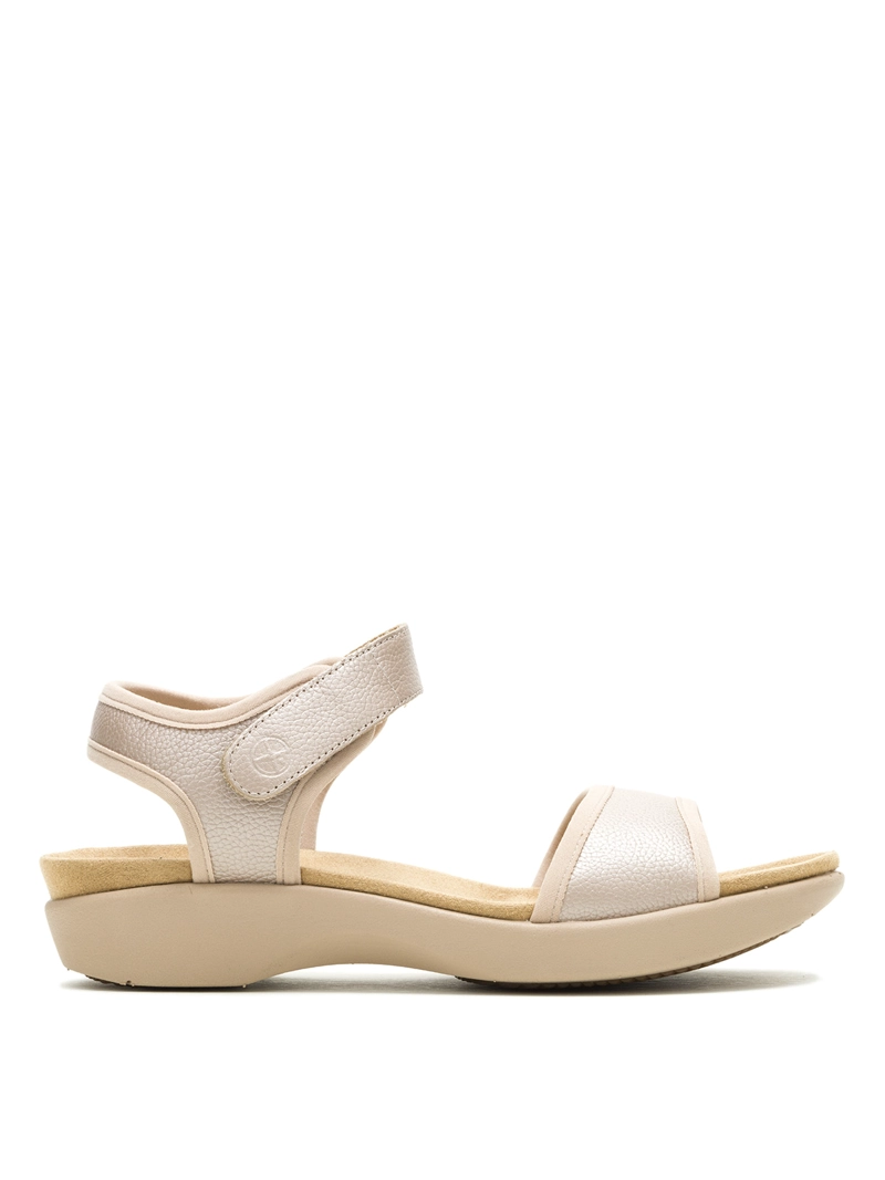 SANDALIA MUJER DORRI QTR STRAP DORADO HUSH PUPPIES - 1