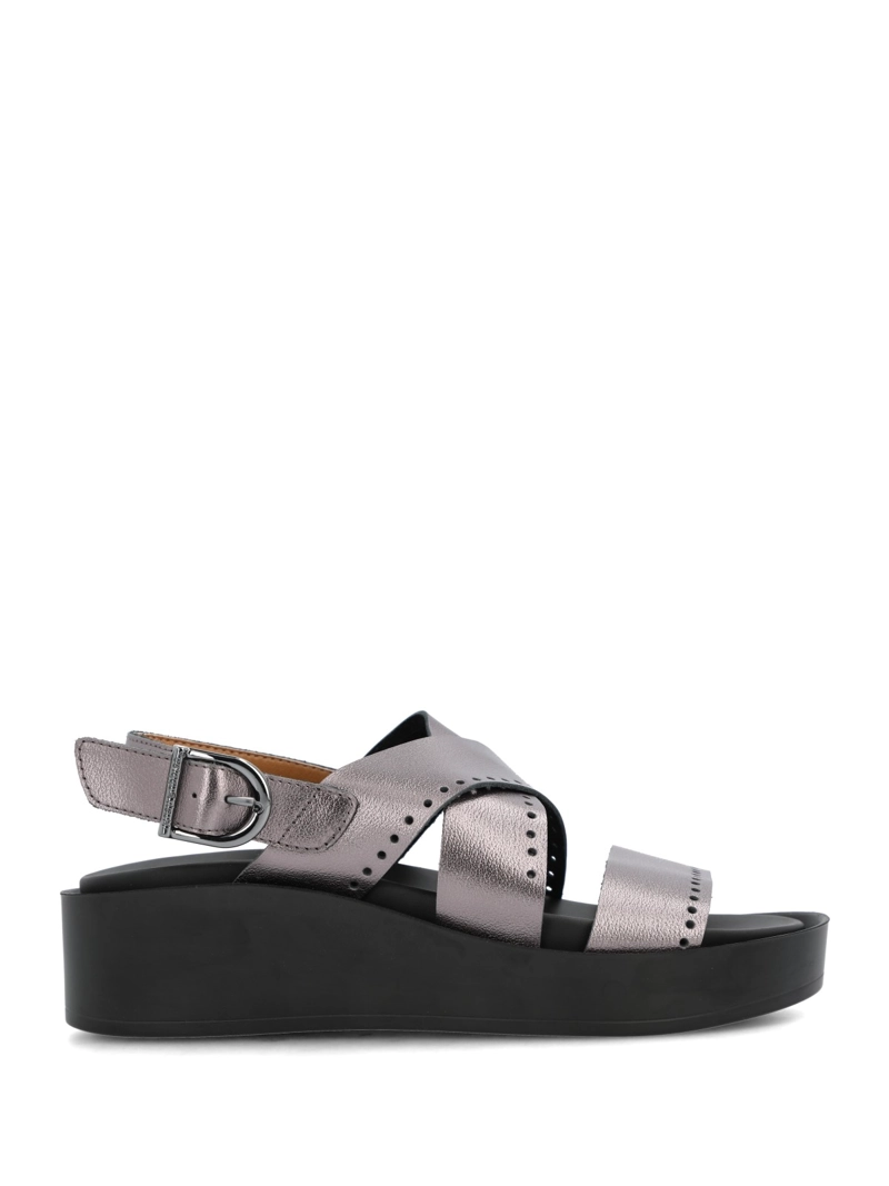 SANDALIA MUJER LUMENA PLATEADO HUSH PUPPIES - 1