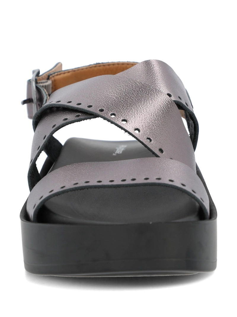 SANDALIA MUJER LUMENA PLATEADO HUSH PUPPIES - 4